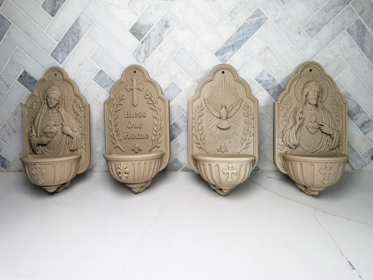 Holy Water Font - Stone Filament
