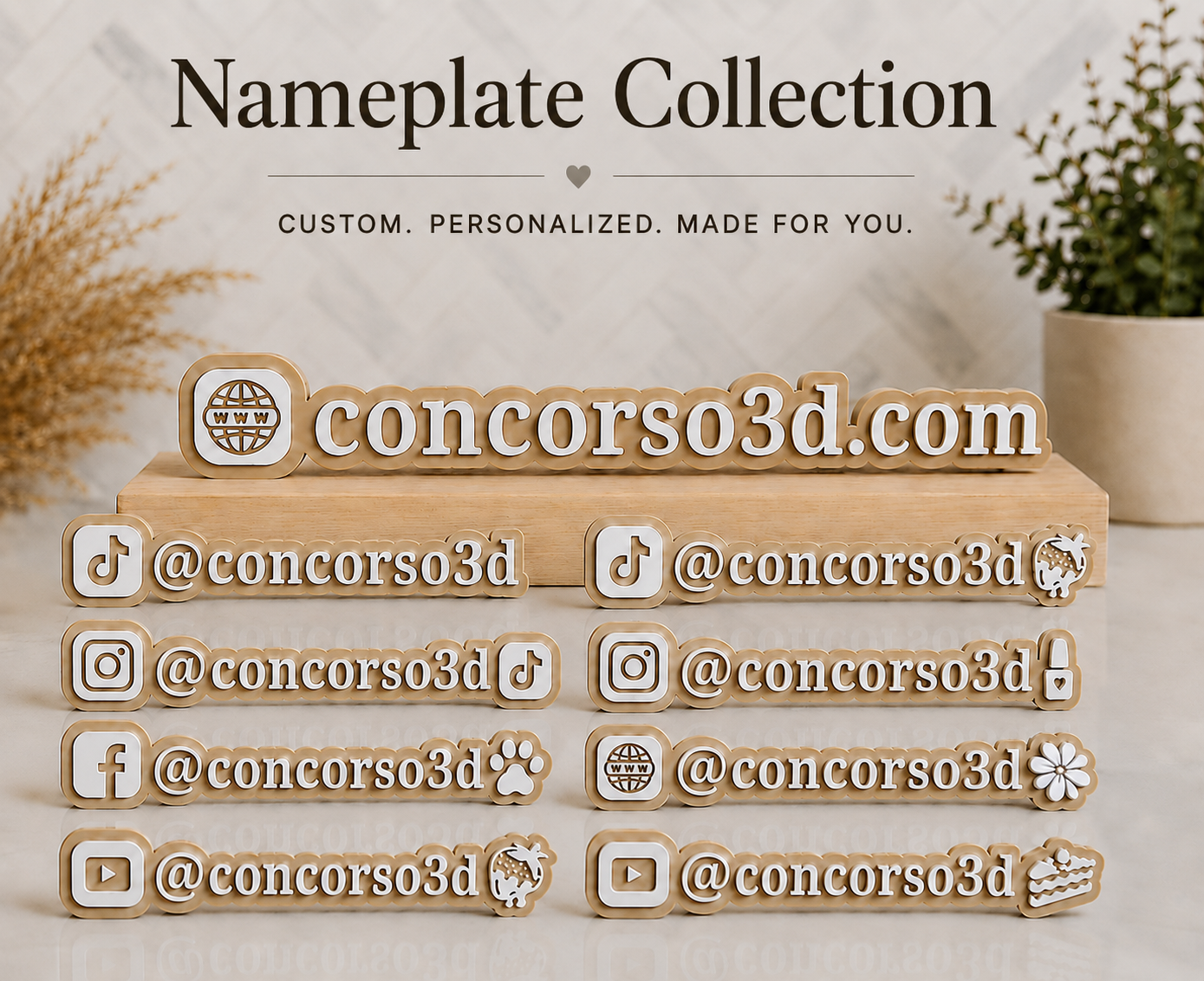 Name Plate Collection