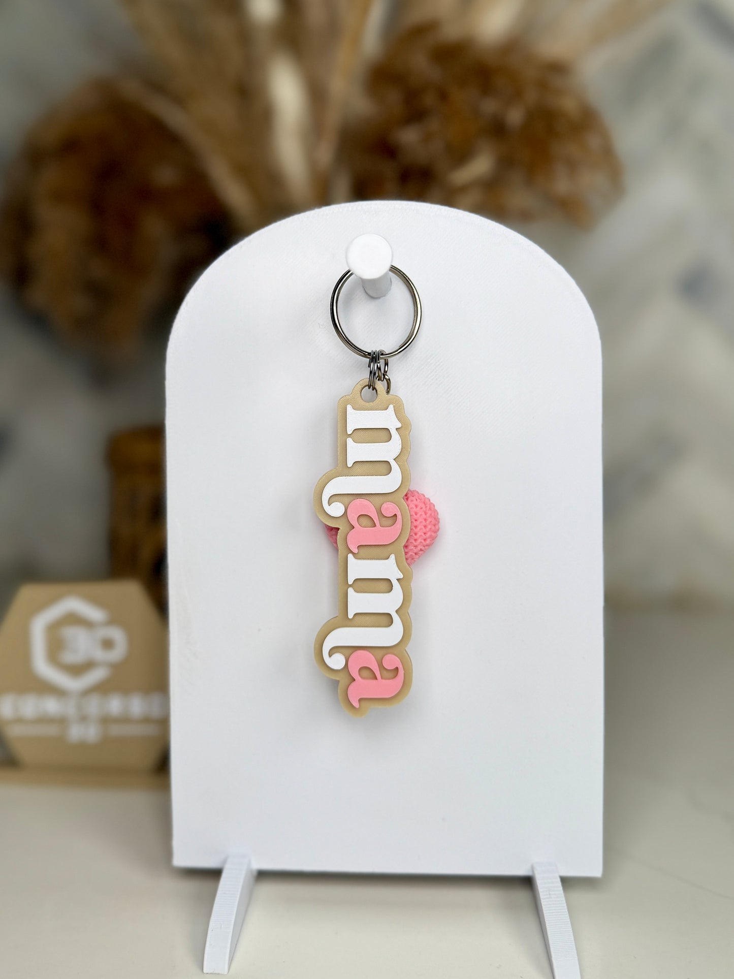 Mom/Grandma Heart Keychain - Free US Shipping