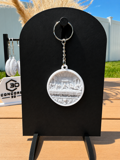 Sacred Medallion Keychain - Marble Filament Edition - Free US Shipping