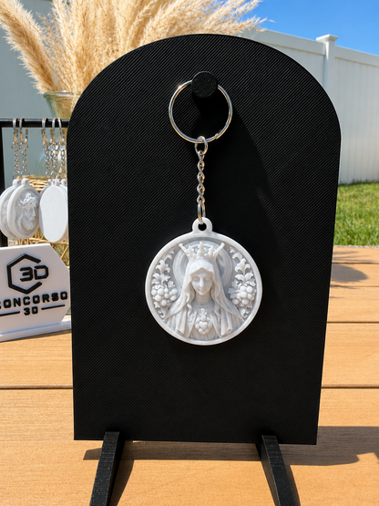 Sacred Medallion Keychain - Marble Filament Edition - Free US Shipping