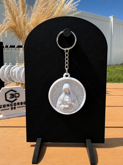 Sacred Medallion Keychain - Marble Filament Edition - Free US Shipping
