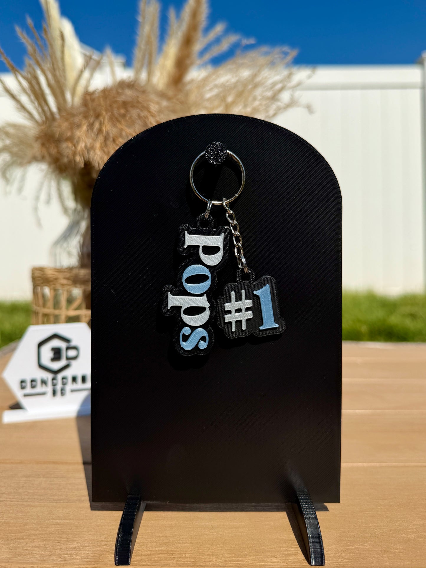 #1 Dad / Grandpa Keychain - Free US Shipping