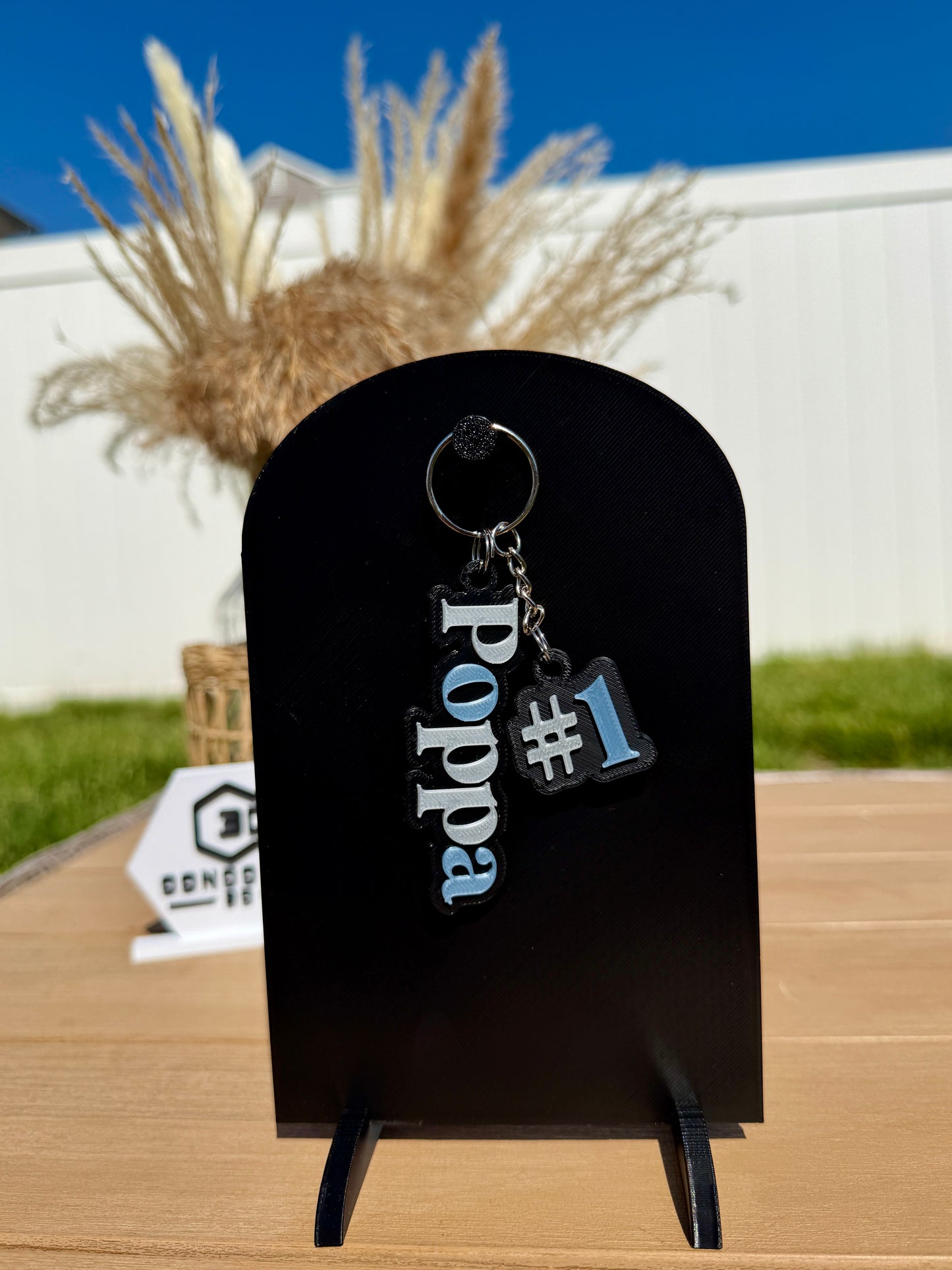 #1 Dad / Grandpa Keychain - Free US Shipping