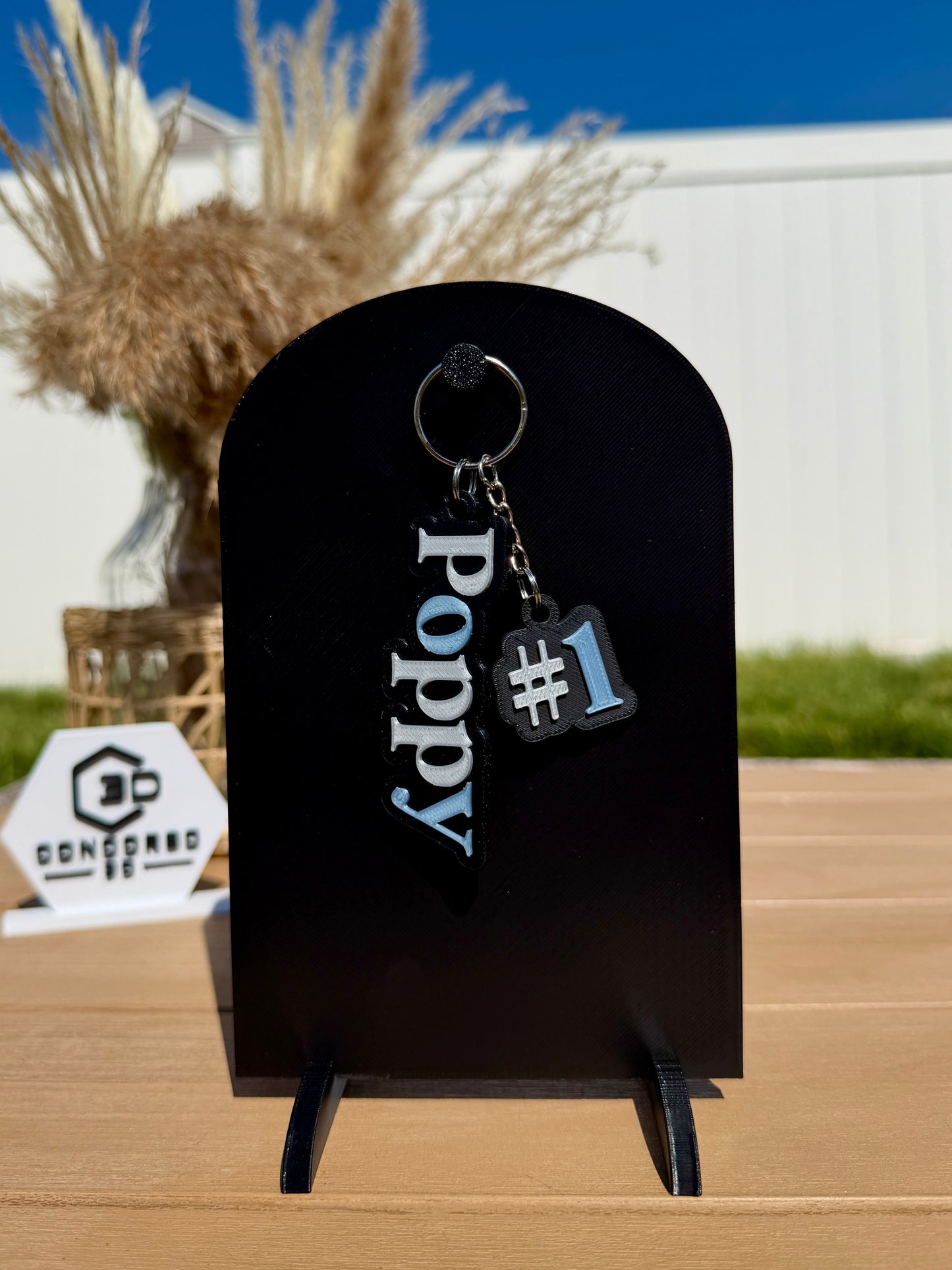 #1 Dad / Grandpa Keychain - Free US Shipping