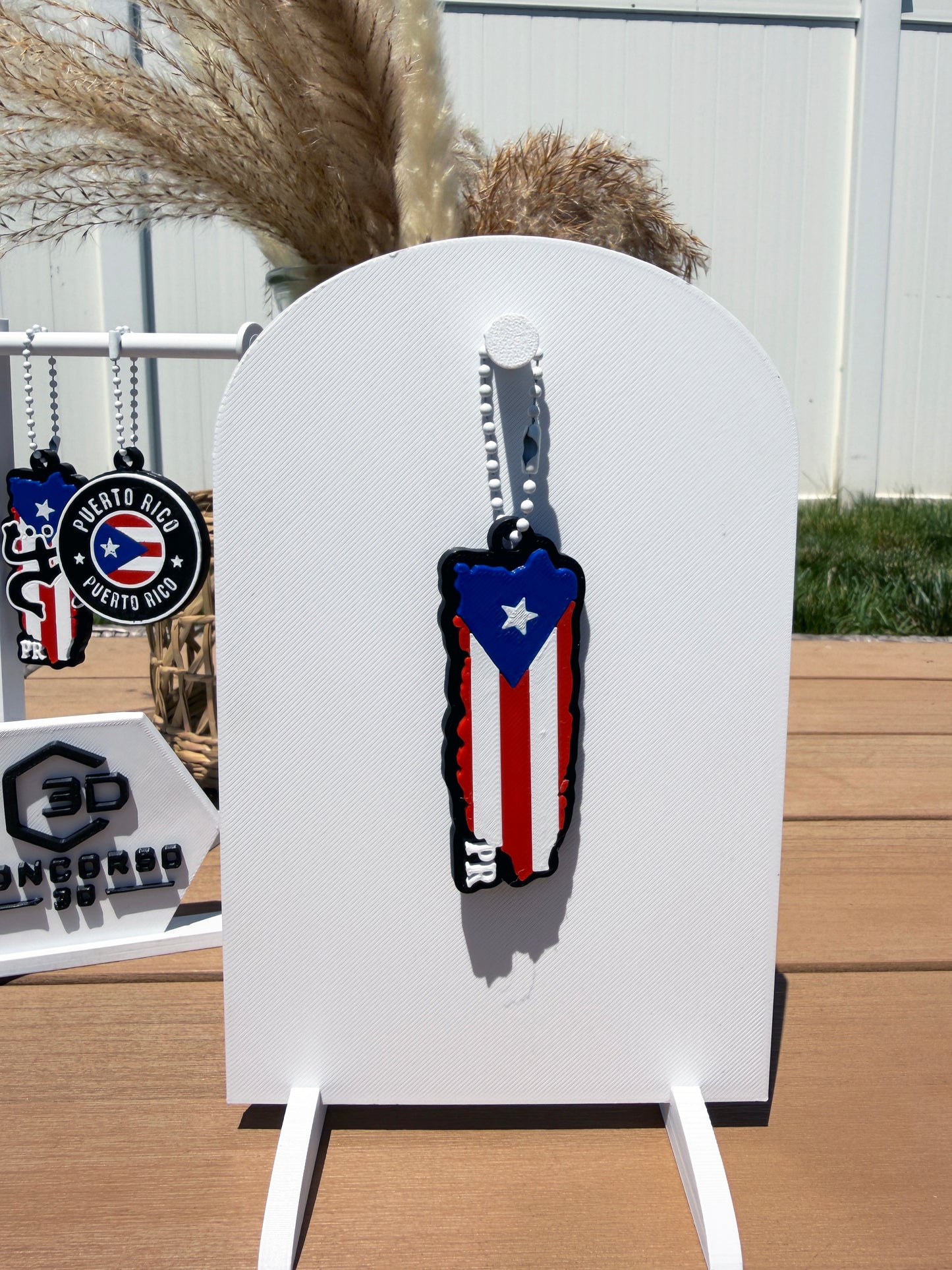 Puerto Rican Keychain (Regular)  - Free US Shipping