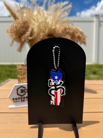 PR Flag Soda Can Tab Opener - Free US Shipping