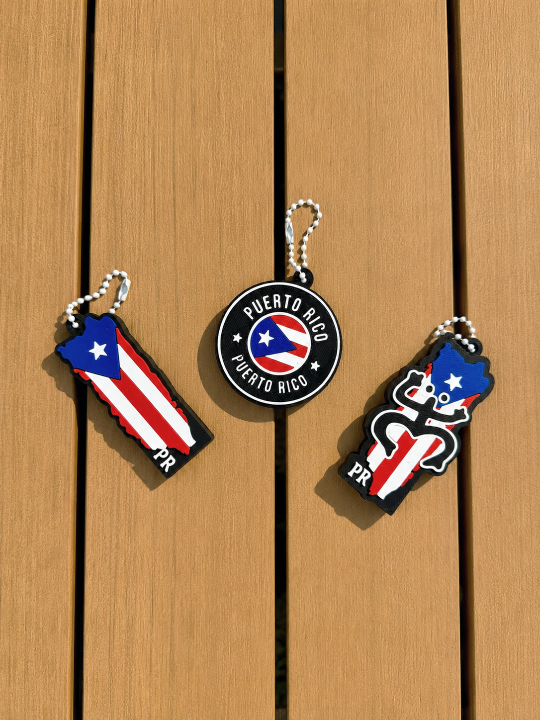 PR Flag Soda Can Tab Opener - Free US Shipping