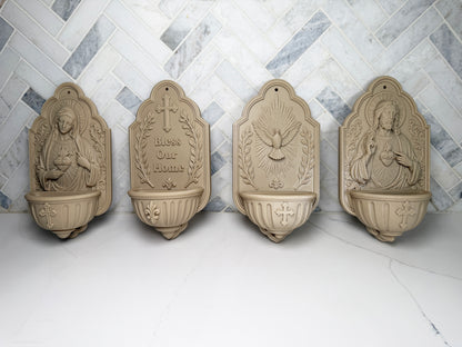 Holy Water Font - Stone Filament