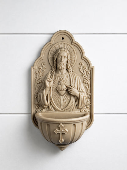 Holy Water Font - Stone Filament