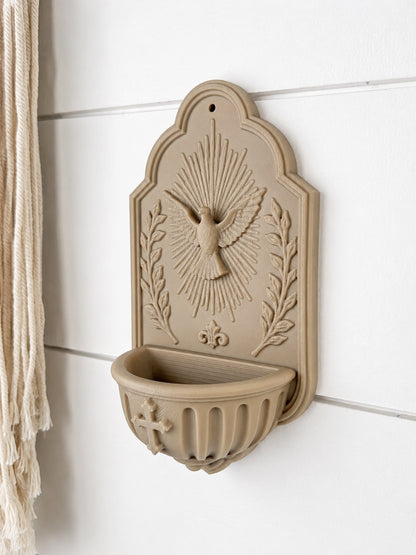 Holy Water Font - Stone Filament