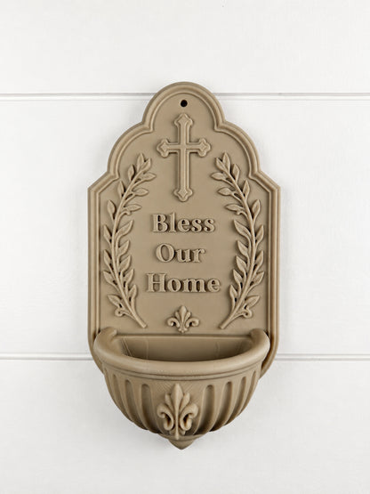 Holy Water Font - Stone Filament