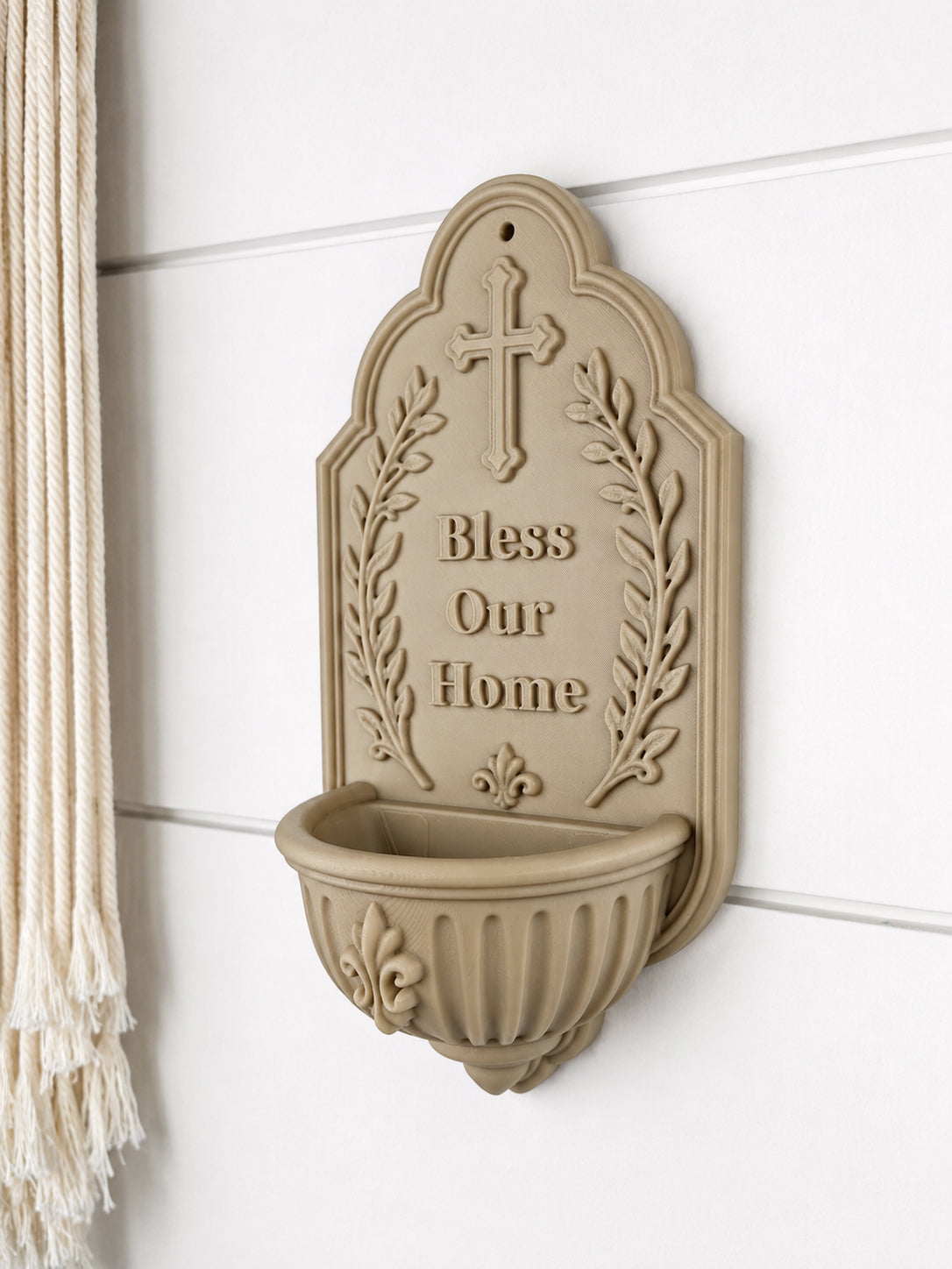 Holy Water Font - Stone Filament