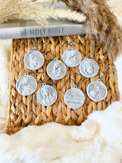 Sacred Medallion Keychain - Marble Filament Edition - Free US Shipping