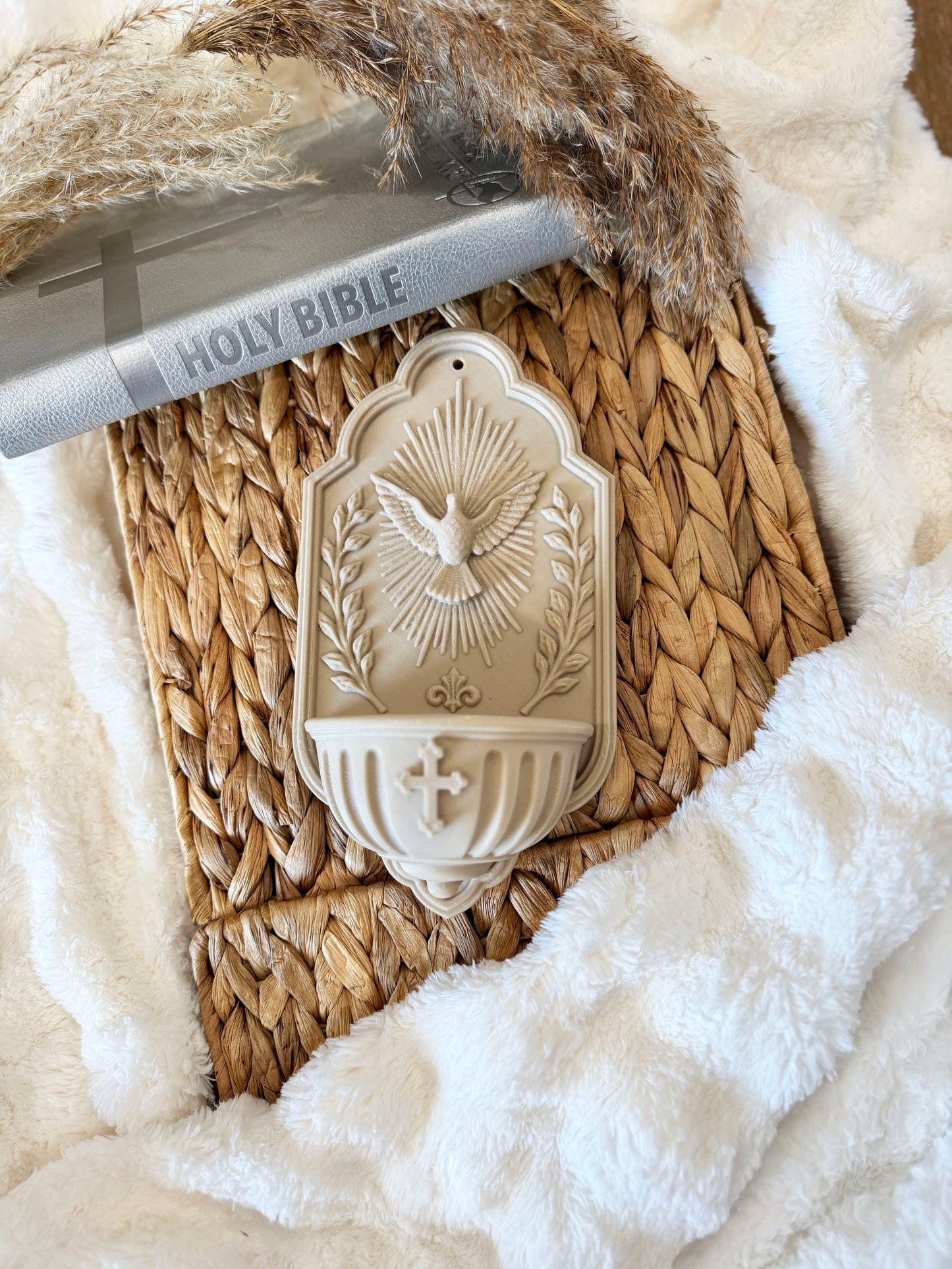 Holy Water Font - Stone Filament