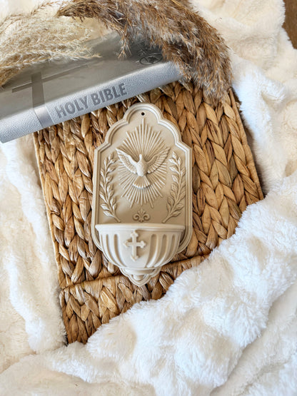 Holy Water Font - Stone Filament